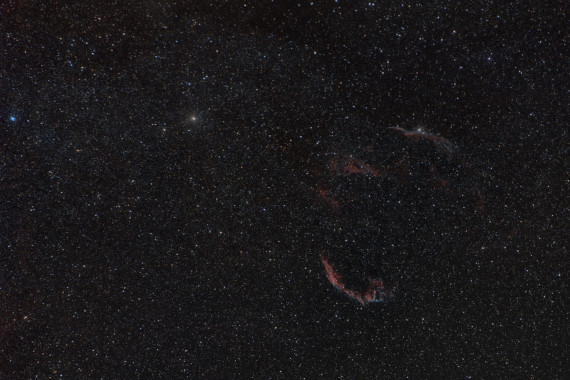 NGC 6995 / NGC 6992 / NGC 6960 - 26/07/2022 (D810A - 35 photos, 200mm, pause 30 secondes, 3200 iso)